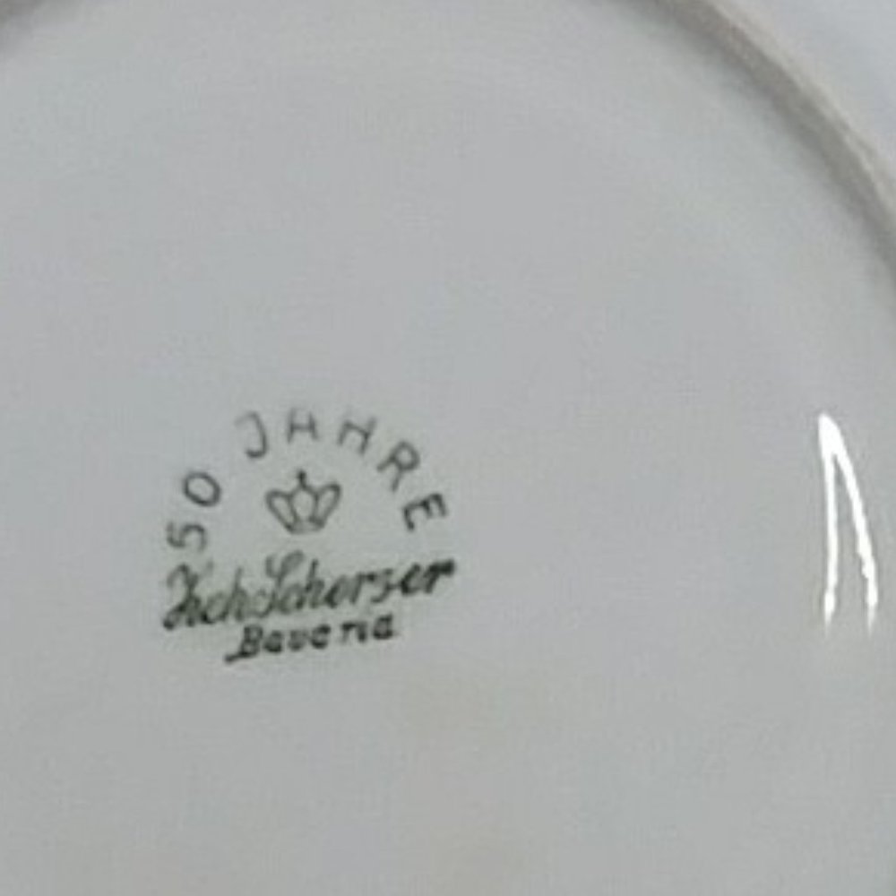 Vintage Zeh Scherzer china saucer/plate for tea cup with cats playing - Picture 3 of 5